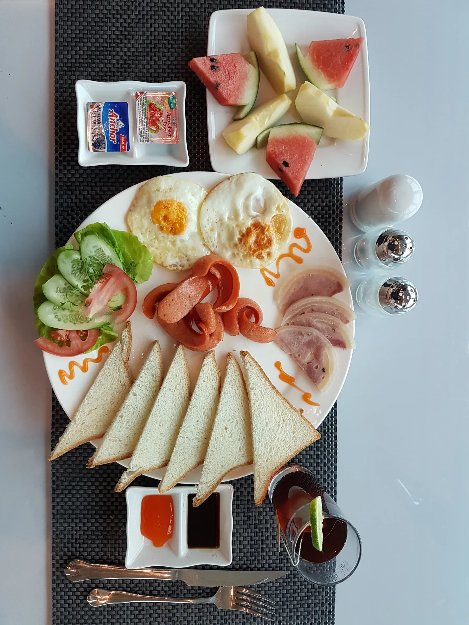 Bữa sáng set menu
